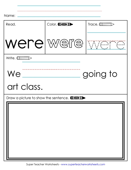 Worksheet 3: Were Worksheet 3: Were