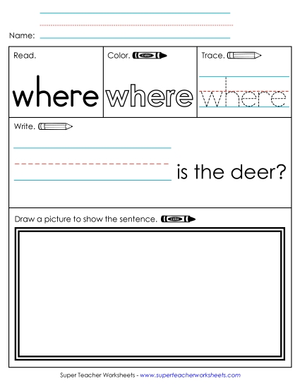 Worksheet 3: Where Worksheet 3: Where