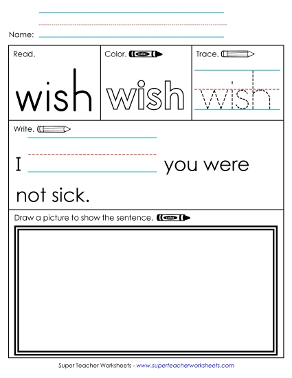 Worksheet 3: Wish Worksheet 3: Wish
