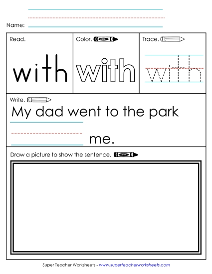 Worksheet 3: With Worksheet 3: With