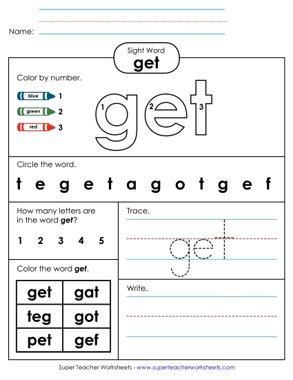 Worksheet 4: Get Worksheet 4: Get