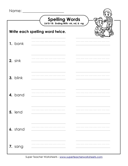 Worksheets - Write Twice (B-18) Worksheets - Write Twice (B-18)