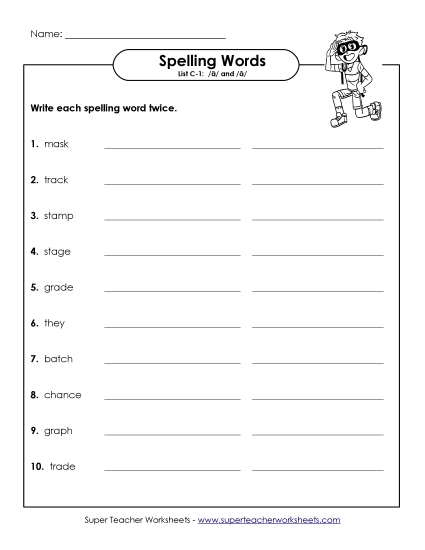 Worksheets - Write Two Times (C-1) Worksheets - Write Two Times (C-1)