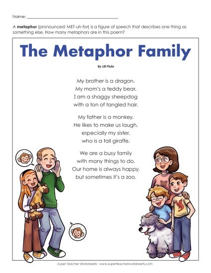 Figures of Speech - Writing Metaphors