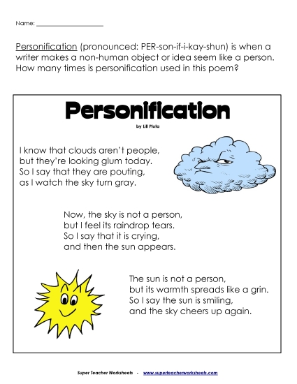 Figures of Speech - Writing Personification Figures of Speech - Writing Personification