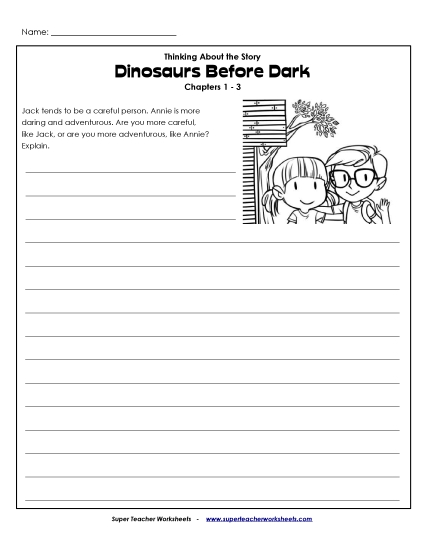 Chapters 1-3 - Writing Prompt: Jack and Annie Chapters 1-3 - Writing Prompt: Jack and Annie
