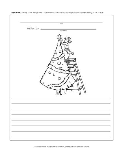 Christmas Story Pictures - Writing - Tree Topper