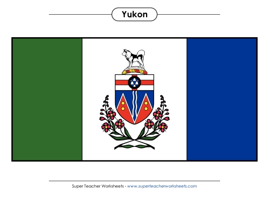 Flag and Coat of Arms - Yukon Flag (Full Colour)
