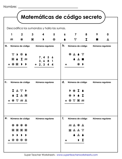 SCM: Sumandos Múltiples Hasta 4 Sumandos; 4 Dígitos Gratis Worksheet