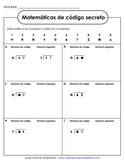 División SCM: Cocientes de 2 Dígitos con Restos Gratis Division Worksheet