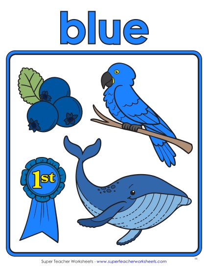 Preview image for Cartoon Anchor Chart (Blue)