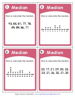 Median Mean Median Mode Range Worksheet