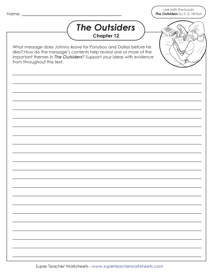 Writing Prompt: Johnny's Message for Ponyboy and Dallas