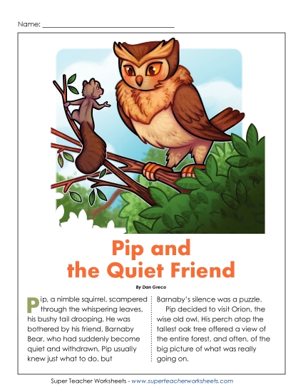 aPip and the Quiet Friend