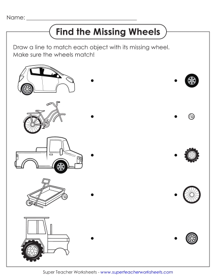 aFind the Missing Wheels