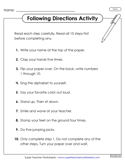 First Grade Printable PDF Holidays April Fools' Day Worksheet
