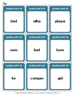 Preview image for Flashcards (B-28)
