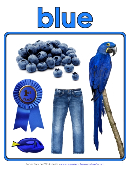Preview image for Photo Anchor Chart (Blue)