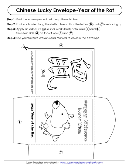 Preview image for Lucky Envelope (Rat - 2032)