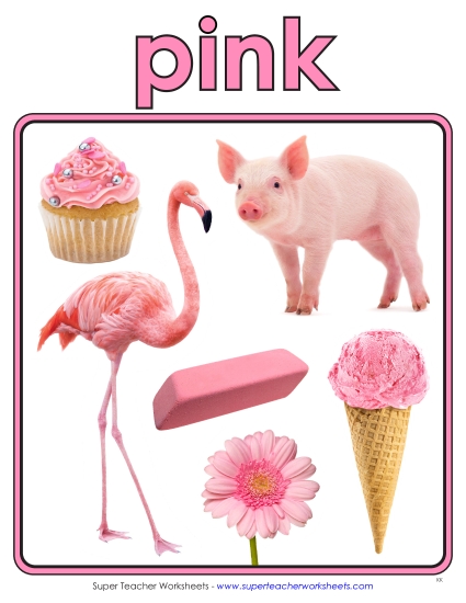 Preview image for Photo Anchor Chart (Pink)
