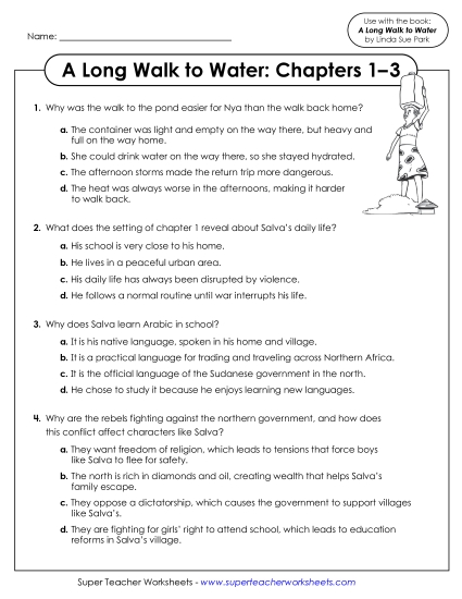aQuestions for Chapters 1–3
