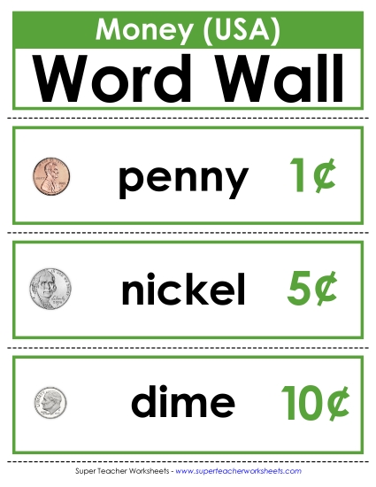 Preview image for Word Wall - Pocket Chart