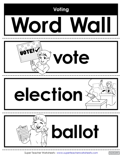 Preview image for Voting Word Wall 