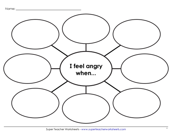Preview image for I Feel Angry When ... Web Chart