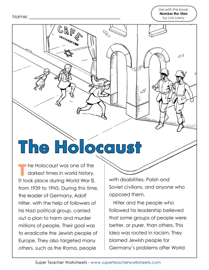New The Holocaust (Article and Questions) Worksheet New The Holocaust (Article and Questions) Worksheet