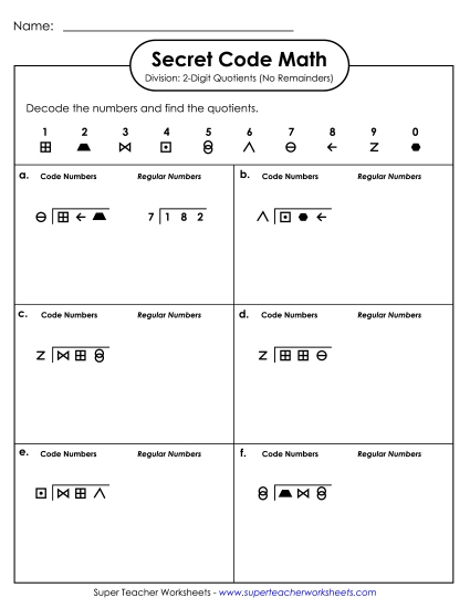 Preview image for SCM Division: 2-Digit Quotients; No Remainders