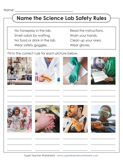 Preview image for Name the Safety Rule