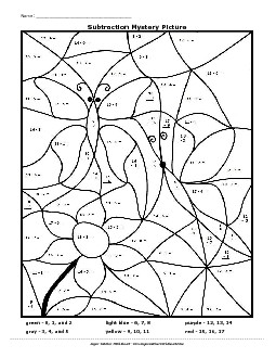 Preview image for Mystery Picture: Butterflies