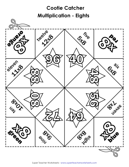 Preview image for Cootie Catcher Multiply by EIGHT