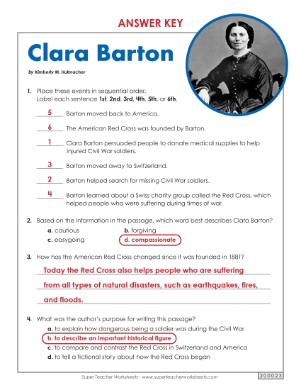 View Clara Barton Biography Preview 1 2 Preview 4