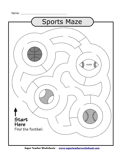 Preview image for Sports Maze