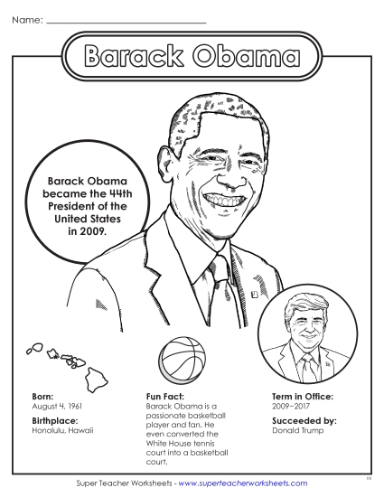 New Barack Obama Fact Sheet Worksheet New Barack Obama Fact Sheet Worksheet