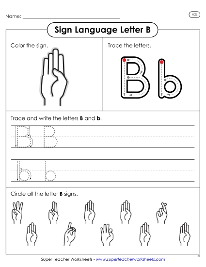 Preview image for Letter B Sign