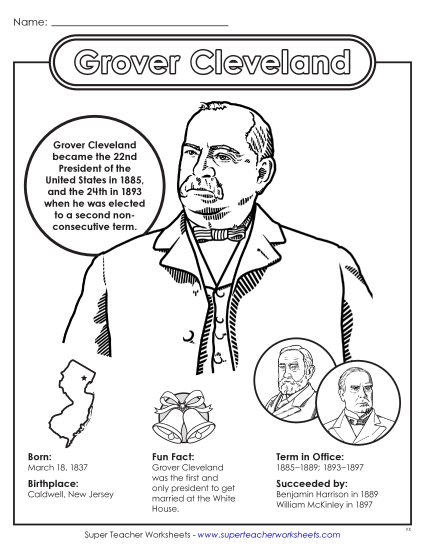 New Grover Cleveland Fact Sheet Worksheet New Grover Cleveland Fact Sheet Worksheet