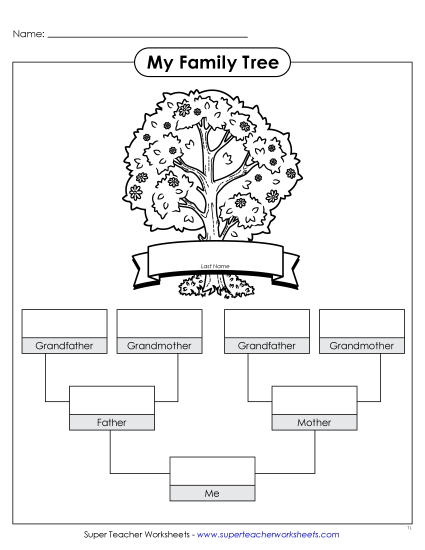 Preview image for My Family Tree (Fill-In)