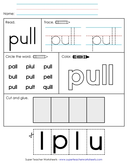Preview image for Worksheet 2: Pull