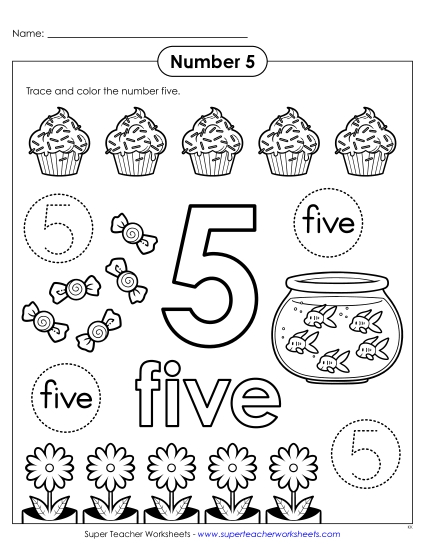 aColor & Trace: Number 5