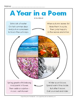 Preview image for A Year in a Poem (Poem)