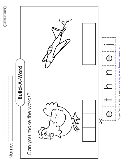 Preview image for Build Words: Hen & Jet