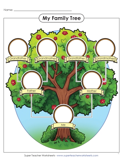Preview image for Drawing My Family Tree (Full Color)