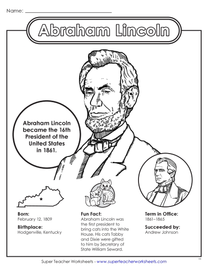 New Abraham Lincoln Fact Sheet Worksheet New Abraham Lincoln Fact Sheet Worksheet