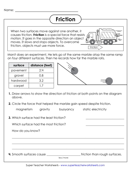 Preview image for Friction Questions