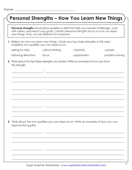 New How You Learn New Things Worksheet New How You Learn New Things Worksheet
