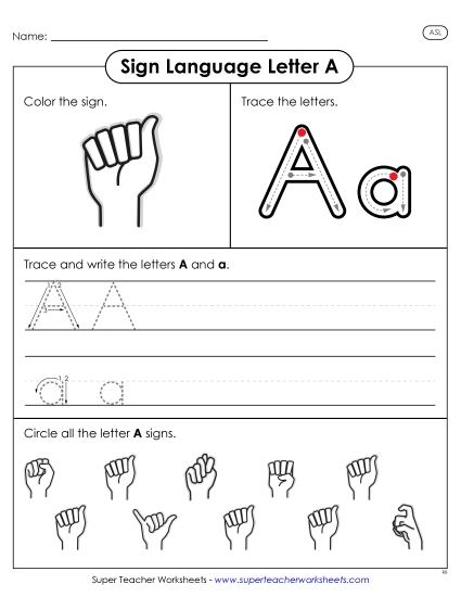 Preview image for Letter A Sign