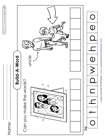 New Build-a-Word: Nephew and Photo Worksheet New Build-a-Word: Nephew and Photo Worksheet
