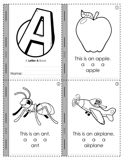 aInitial A Sound Mini Book